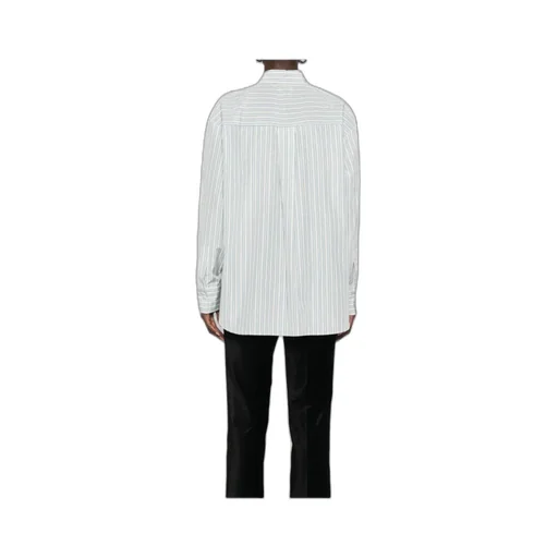 Striped Cotton Blend Shirt