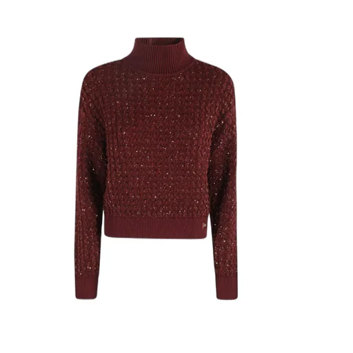 Sequinned Turtleneck Sweater