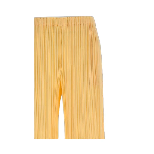 Pleats Please Issey Miyake Elasticated Waistband Pleated Trousers