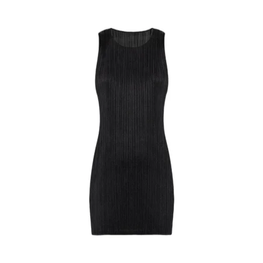 Pleats Please Issey Miyake Sleeveless Dress