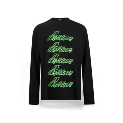 Round-Neck Long-Sleeved T-Shirt