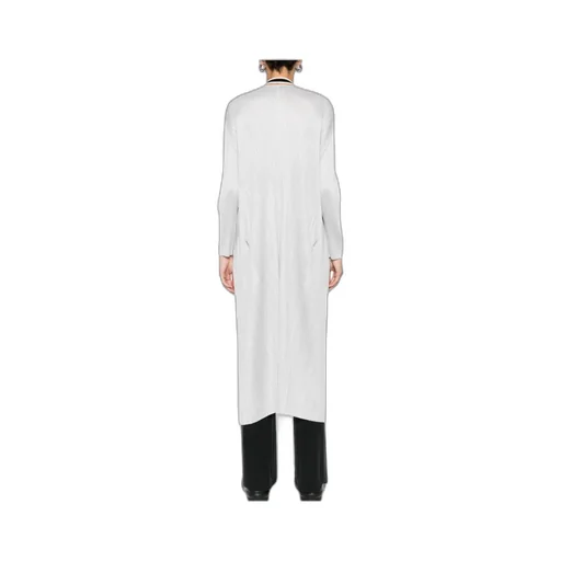 Plissé-Effect Cardigan