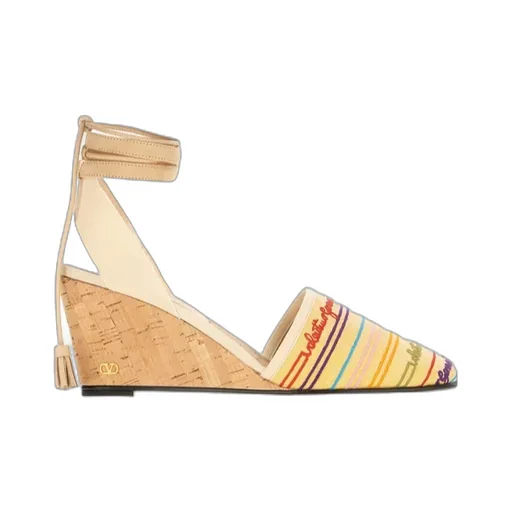 Round-Toe High-Heeled Sandals