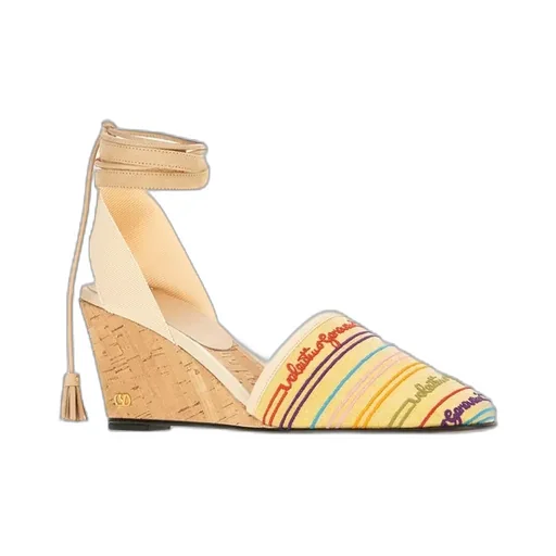 Round-Toe High-Heeled Sandals