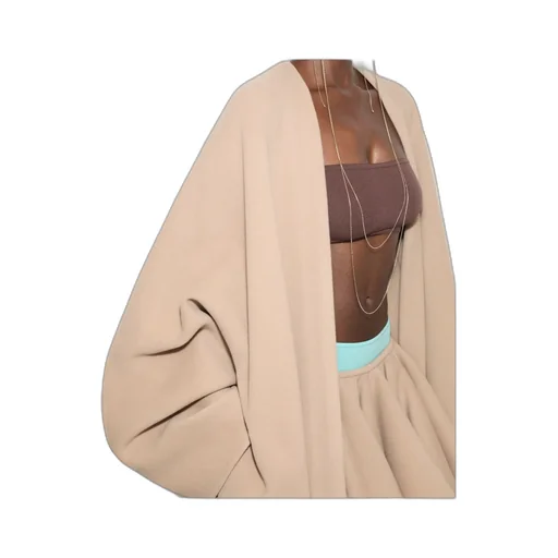 Cashmere-Blend Long Coat
