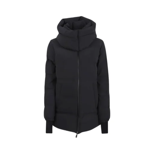 Herno Short Hooded Zip-Up Jacket