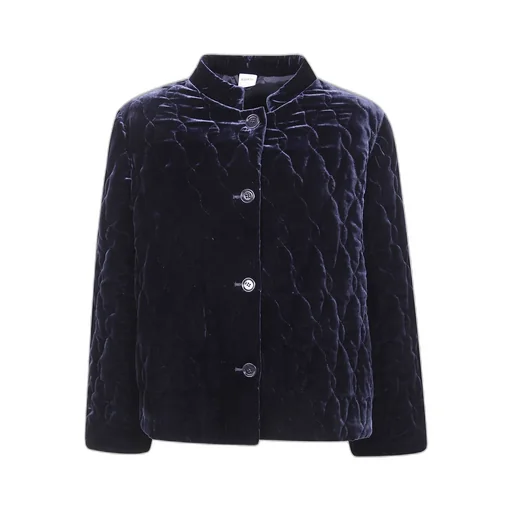 Quilted Buttoned Jacket
