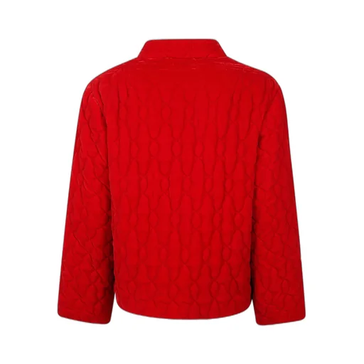 Quilted Buttoned Jacket