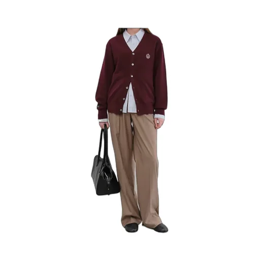 Dunst Logo Wool Cardigan