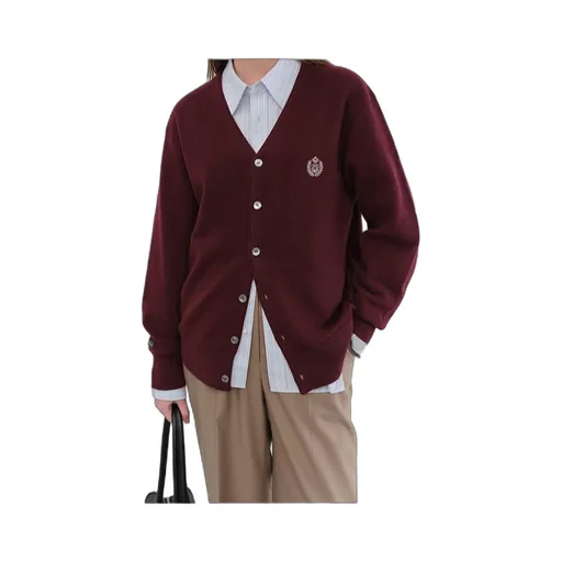 Dunst Logo Wool Cardigan