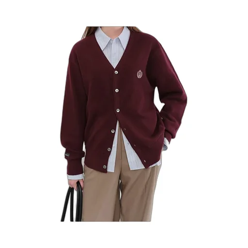Dunst Logo Wool Cardigan