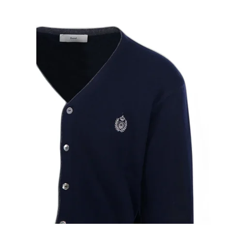 Dunst Logo Wool Cardigan