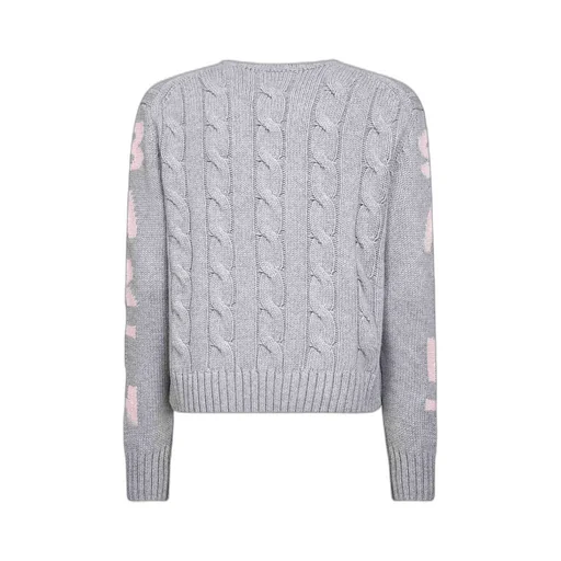 Mc2 Saint Barth Cable Knit Sweater
