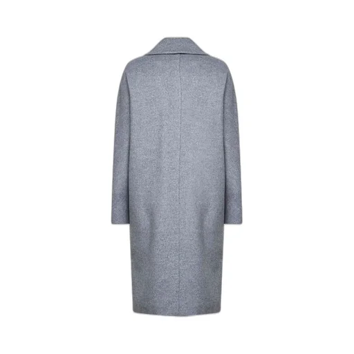 Max Mara Studio Agenda Double-Breasted Long Coat