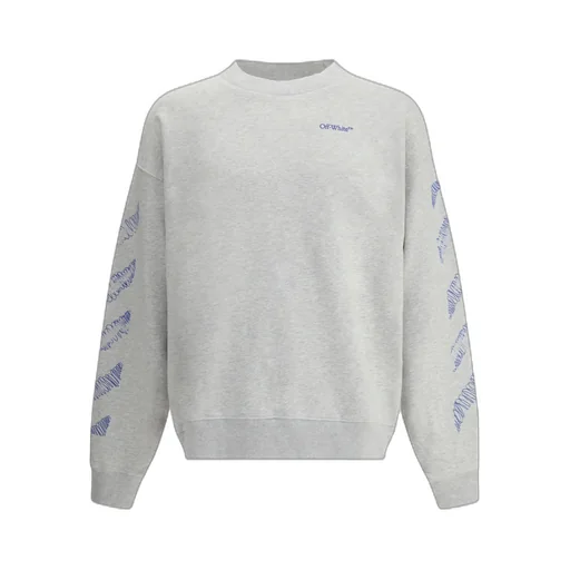 Off-White Scribble Diagram Crewneck Sweatshirt
