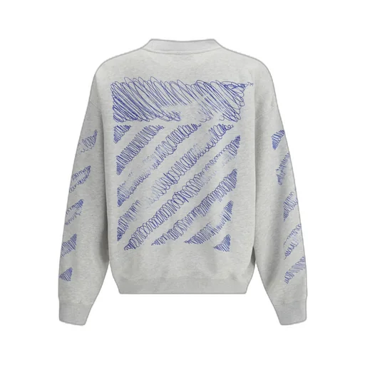 Off-White Scribble Diagram Crewneck Sweatshirt