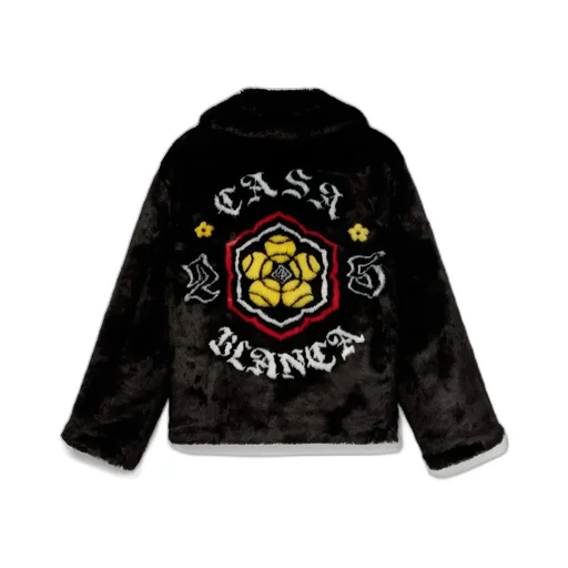 Faux Fur Zipper Casual Jacket