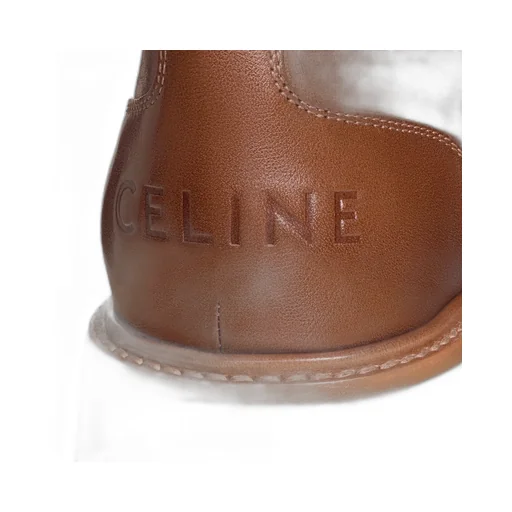Celine Triomphe Derbies In Calfskin