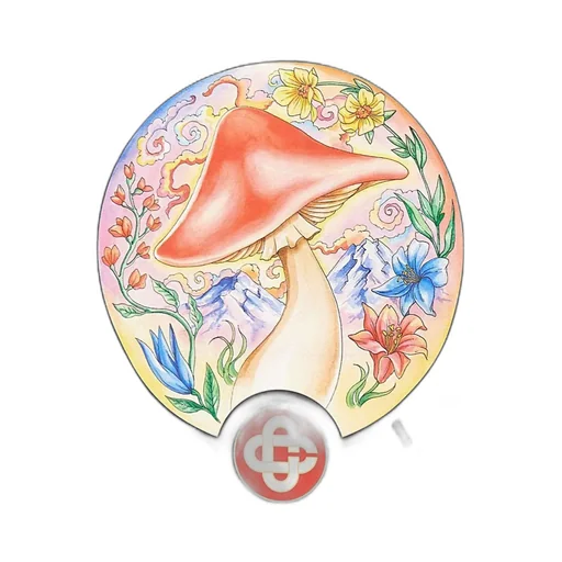 Mushroom Printed T-Shirt