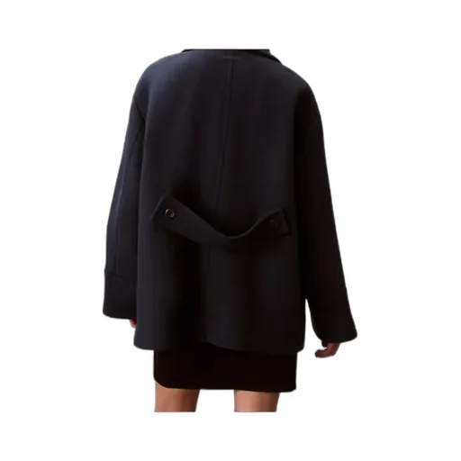 Wool Blend Peacoat