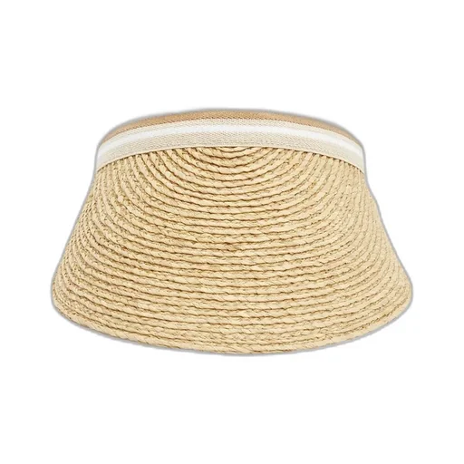 Helen Kaminski Bianca Striped Sun Visor Hat