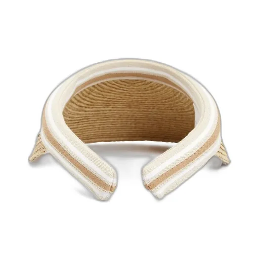 Helen Kaminski Bianca Striped Sun Visor Hat