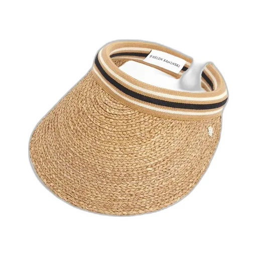 Helen Kaminski Visiera Bianca Stripe Visor