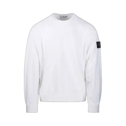 Stone Island Logo Patch Crewneck Sweatshirt