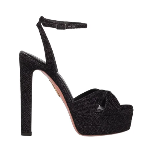 130Mm Glitter-Embellishment Sandals