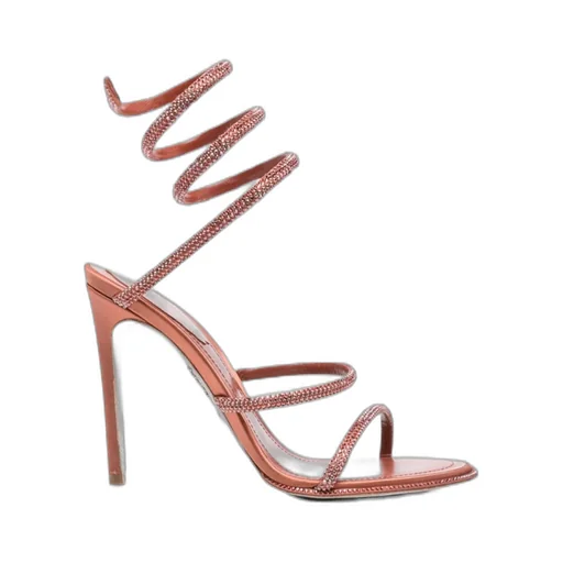 René Caovilla Embellished Heeled Sandals