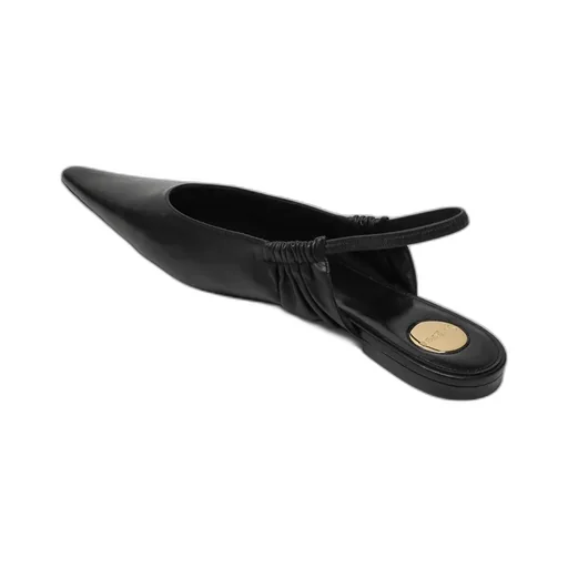 Saint Laurent Biarritz Pointed Toe Slingback Ballet Flats