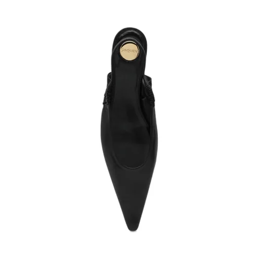 Saint Laurent Biarritz Pointed Toe Slingback Ballet Flats