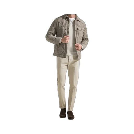 Twisted Blended Wool Polo Shirt