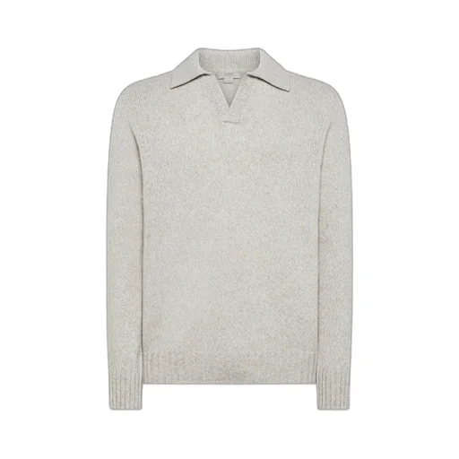 Twisted Blended Wool Polo Shirt