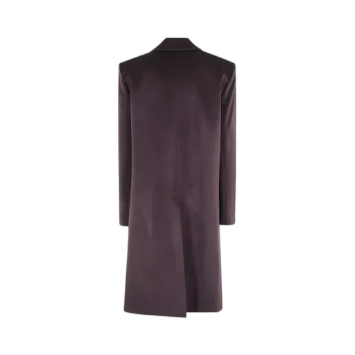 Peak-Lapel Coat