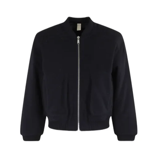 Long-Sleeved Bomber Jacket
