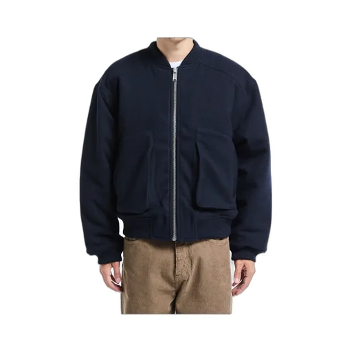 Long-Sleeved Bomber Jacket
