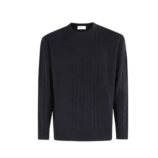 Long-Sleeved Crew Neck Sweater