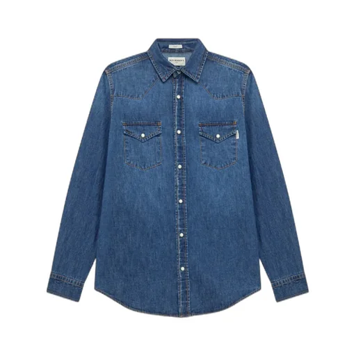 Martin Shirt In Bruce Wash Denim