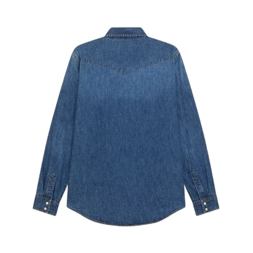 Martin Shirt In Bruce Wash Denim