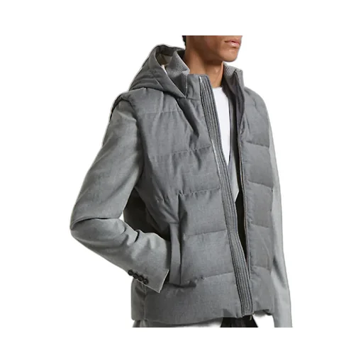 Hooded Quilted Gilet
