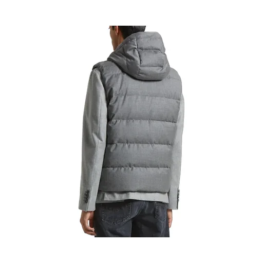 Hooded Quilted Gilet