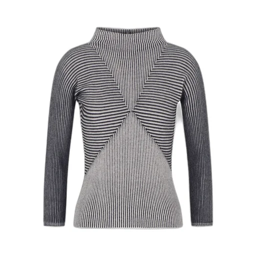 Emporio Armani Damier Long Sleeved Jumper