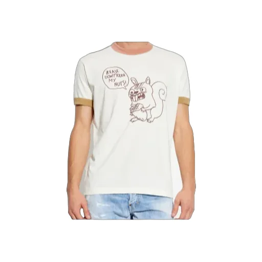 Dsquared2 Graphic Printed Crewneck T-Shirt
