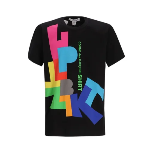 Abstract-Print T-Shirt
