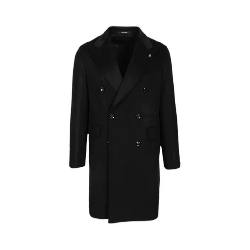 Tagliatore Long Sleeved Double Breasted Coat