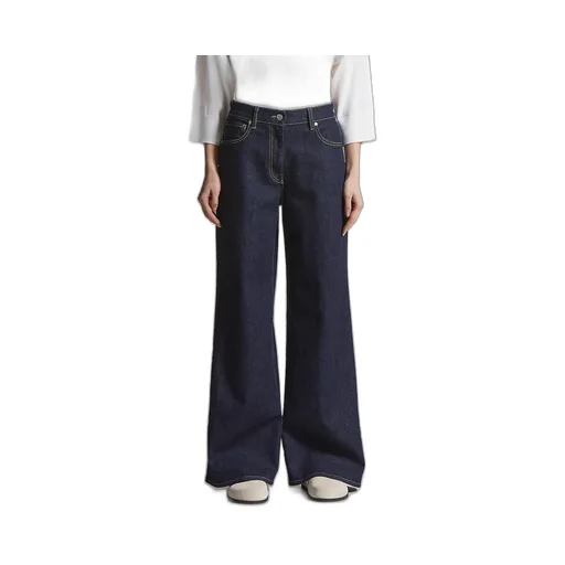 Logo-Patch Five-Pocket Denim Jeans