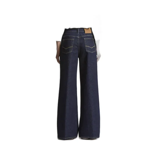 Logo-Patch Five-Pocket Denim Jeans
