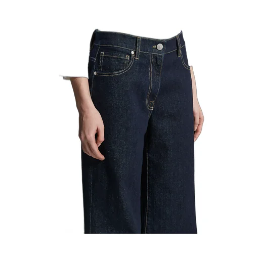 Logo-Patch Five-Pocket Denim Jeans