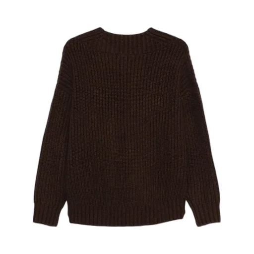 Ribbed V-Neck Sweater